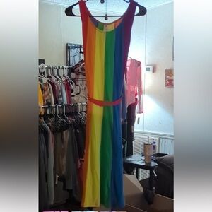 🌈✨ Take Pride Rainbow Striped Maxi Dress | NWT ✨🌈